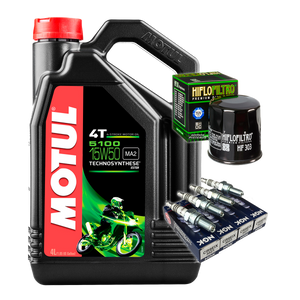 Kit Afinación 4l 5100 15w50 Bujías NGK Filtro HF R1 R6R R6S 1000RR 600rr GSXR ZX6R