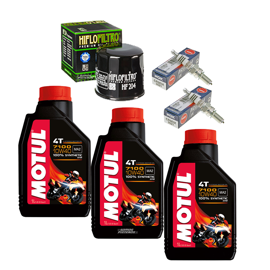 Kit Afinacion R3 Mt03 3l Motul 7100 2 Ngk Iridium Hf Premium