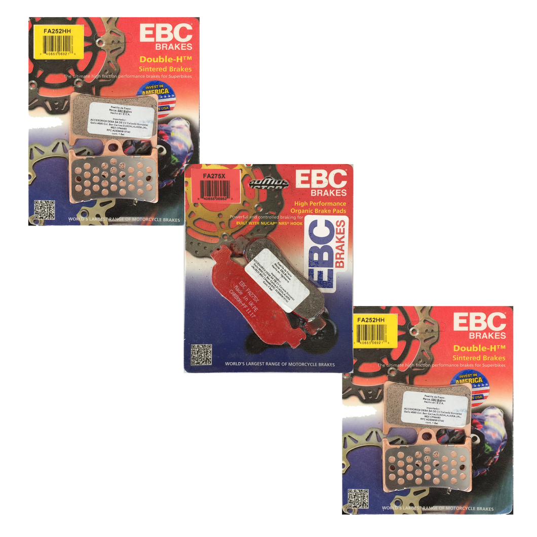 Kit Balatas EBC HH Del Tras YZF R6 99 02 YZF R1 02 03