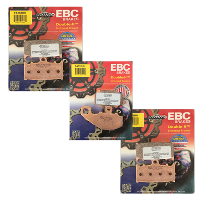 Kit Balatas Ebc Hh Kawasaki Zx6r 2013 14 15 16 17 18 19 2020