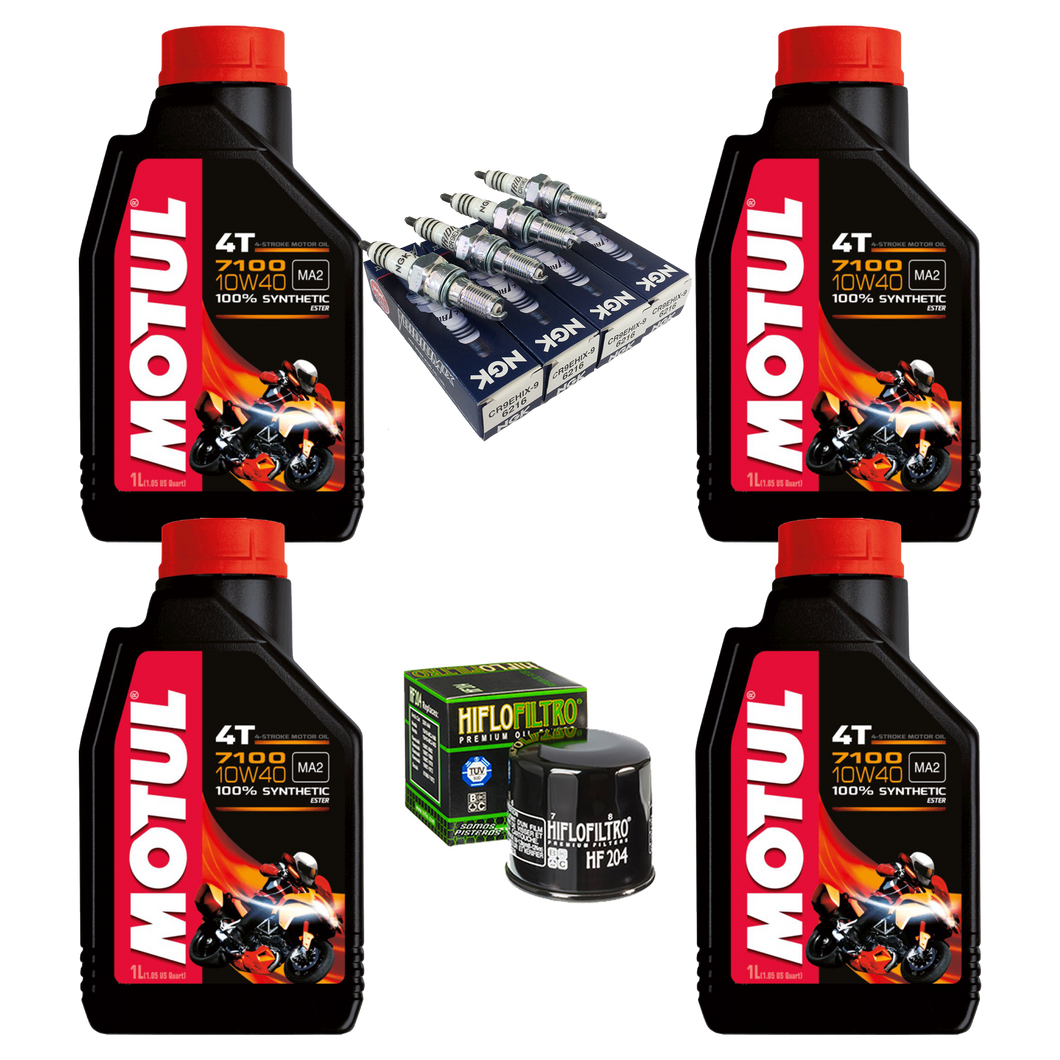 Kit Afinacion Motul 7100 R1 R6 Gsxr 600rr 1000rr Zx10r Zx6r