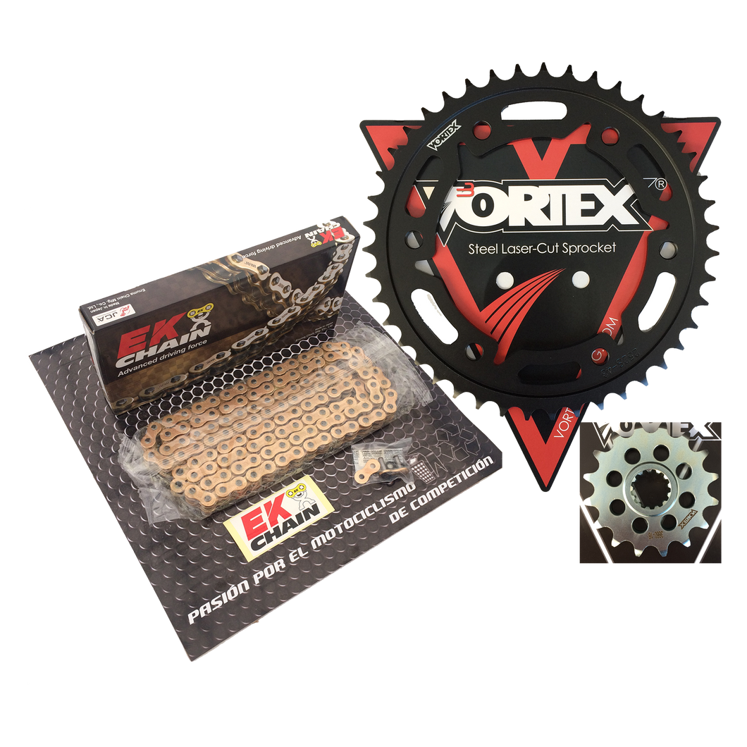 Kit De Arrastre 520 2 Sprocket Y Cadena Ek R6r R6s Relacion