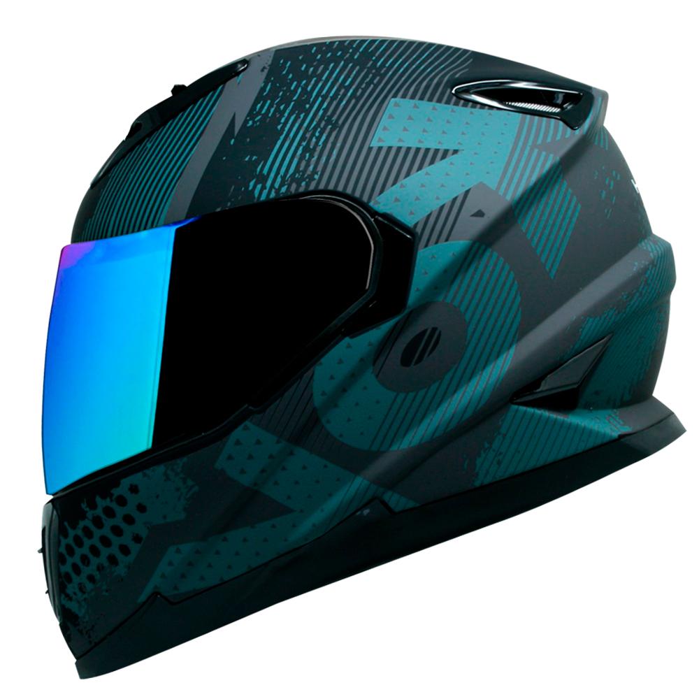 Casco Veneno Match One Negro PULSAR R6R FZ R1 R15 CBR GIXXER