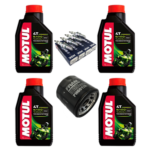 Kit Afinacion 4l Motul 5100 Ngk Fram R1 GSXR 1000RR R6R 600R