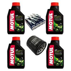 Kit Afinacion 4l Motul 5100 Ngk Fram R1 GSXR 1000RR R6R 600R