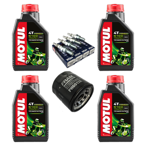 Kit Afinacion 4l Motul 5100 Ngk Fram R1 GSXR 1000RR R6R 600R