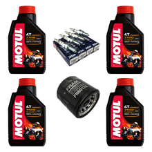 Cargar imagen en el visor de la galería, Kit Afinacion 4l Motul 7100 Ngk Fram R1 GSXR 1000RR R6R 600R
