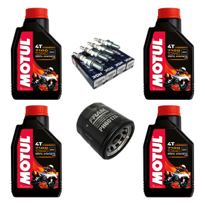 Kit Afinacion 4l Motul 7100 Ngk Fram R1 GSXR 1000RR R6R 600R