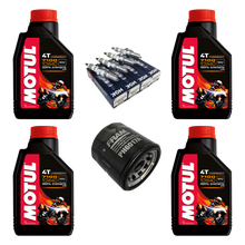 Cargar imagen en el visor de la galería, Kit Afinacion 4l Motul 7100 Ngk Fram R1 GSXR 1000RR R6R 600R