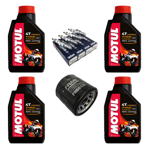 Kit Afinacion 4l Motul 7100 Ngk Fram R1 GSXR 1000RR R6R 600R