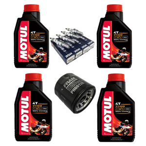 Kit Afinacion 4l Motul 7100 Ngk Fram R1 GSXR 1000RR R6R 600R