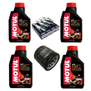 Kit Afinacion 4l Motul 7100 Ngk Fram R1 GSXR 1000RR R6R 600R