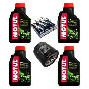 Kit Afinacion 4l Motul 5100 Ngk Fram R1 GSXR 1000RR R6R 600R