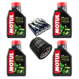 Kit Afinacion 4l Motul 5100 Ngk Fram R1 GSXR 1000RR R6R 600R