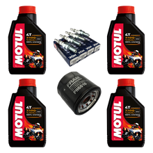 Cargar imagen en el visor de la galería, Kit Afinacion 4l Motul 7100 Ngk Fram R1 GSXR 1000RR R6R 600R