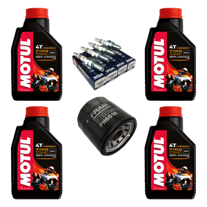 Kit Afinacion 4l Motul 7100 Ngk Fram R1 GSXR 1000RR R6R 600R