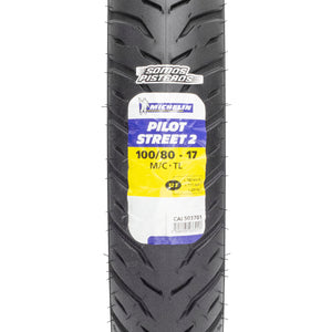 Llanta Michelin 100/80 17 52S Pilot Street 2 Pulsar Fz Cb160
