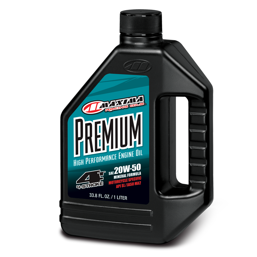 Aceite Maxima 20w50 PREMIUM Mineral Alto cc R6R R1 GSXR ZX6R