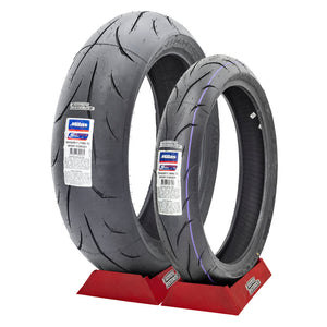 Llantas Mitas 120/65 y 180/55 SportForce + R6R R6S FZ07 GSXR