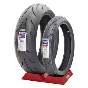 Llantas Mitas 120/65 y 190/50 SportForce + 600RR GSXR ZX6R