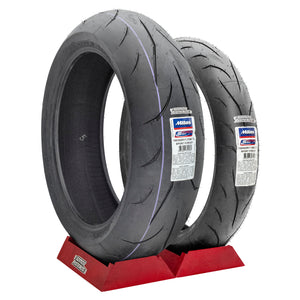 Llantas Mitas 120/65 y 190/55 SportForce + R1 ZX10R 1000RR