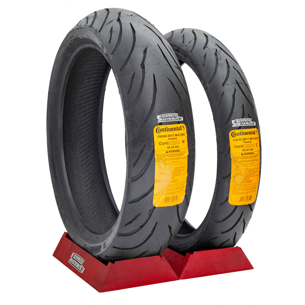 Llantas 110/70 Y 150/60 Contimotion R3 DUKE DOMINA NINJA 400