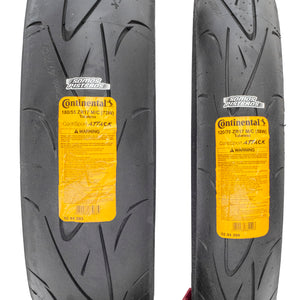 LLantas 120/70 Y 180/55 ContiSportAttack R6R GSXR 600RR ZX6R
