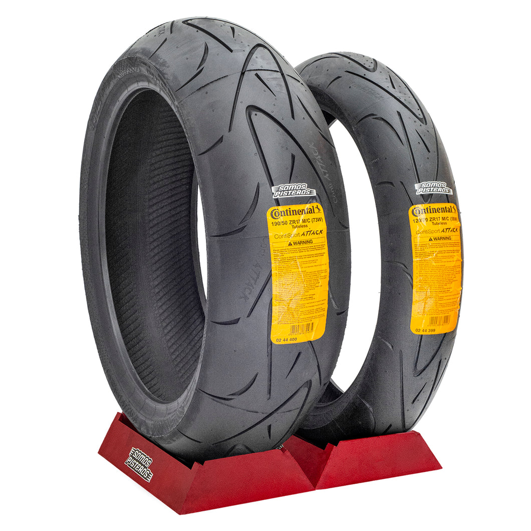 Llantas 120/70 Y 190/50 ContiSportAttack R1 1000RR ZX10R GSX