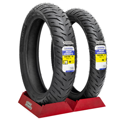 Llantas Michelin 130/70 Y 100/80 Pilot Street 2 Pulsar 250 Z