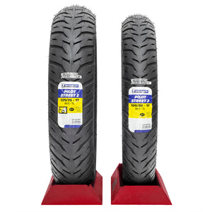 Llantas Michelin 130/70 Y 100/80 Pilot Street 2 Pulsar 250 Z