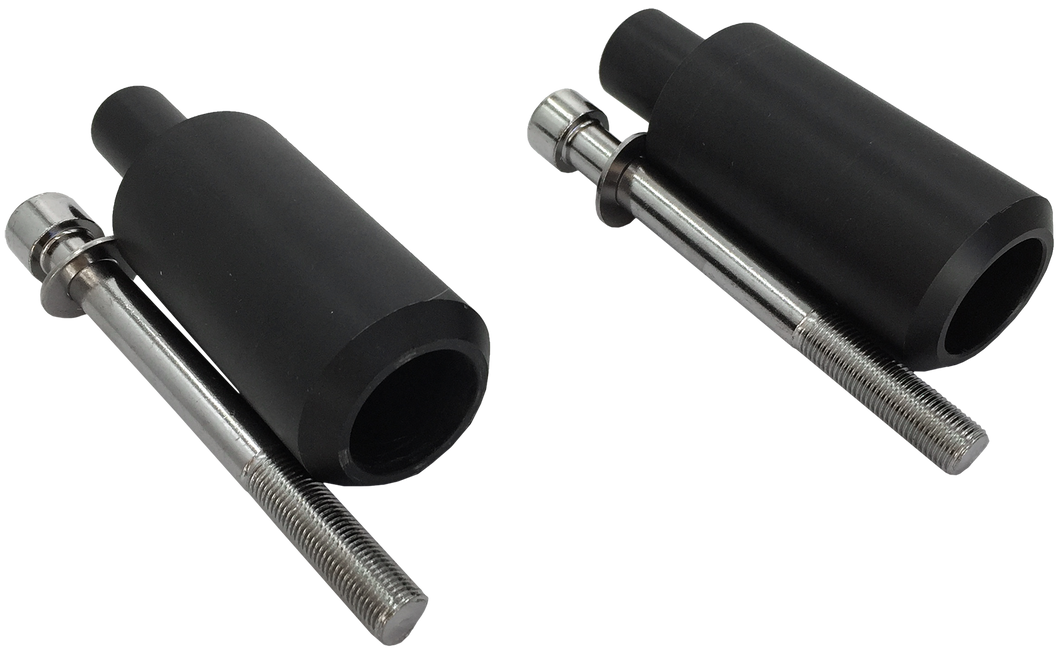 Sliders de Carenado Negros Honda 600rr 2003 2006