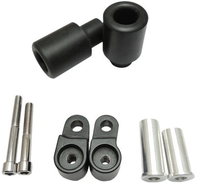 Sliders de Carenado Negros Honda 600rr 2007 2008