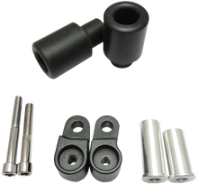 Cargar imagen en el visor de la galería, Sliders de Carenado Negros Honda 600rr 2007 2008