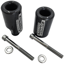 Cargar imagen en el visor de la galería, Sliders de Carenado Tipo Carbono Suzuki GSXR 600 750 2004 2005