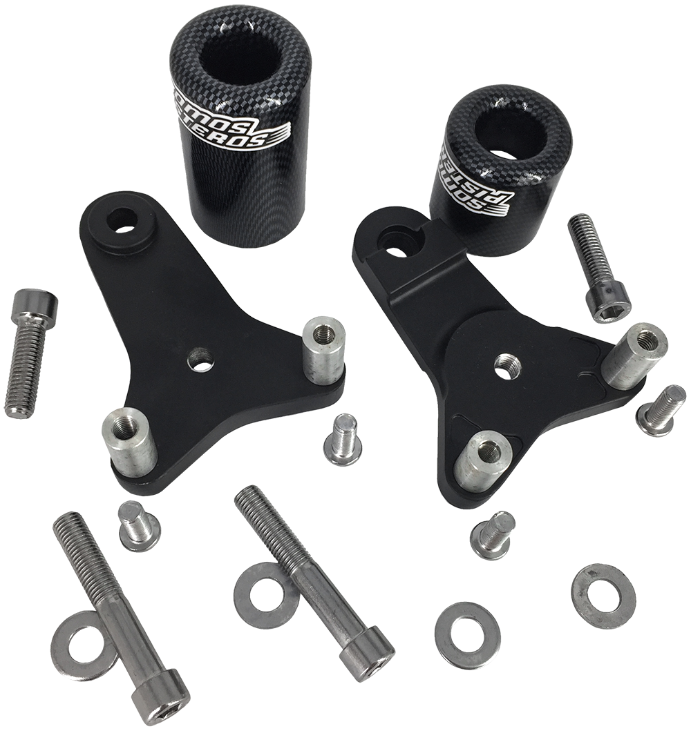 Sliders de Carenado Tipo Carbono Suzuki GSXR 600 750 2011 2020
