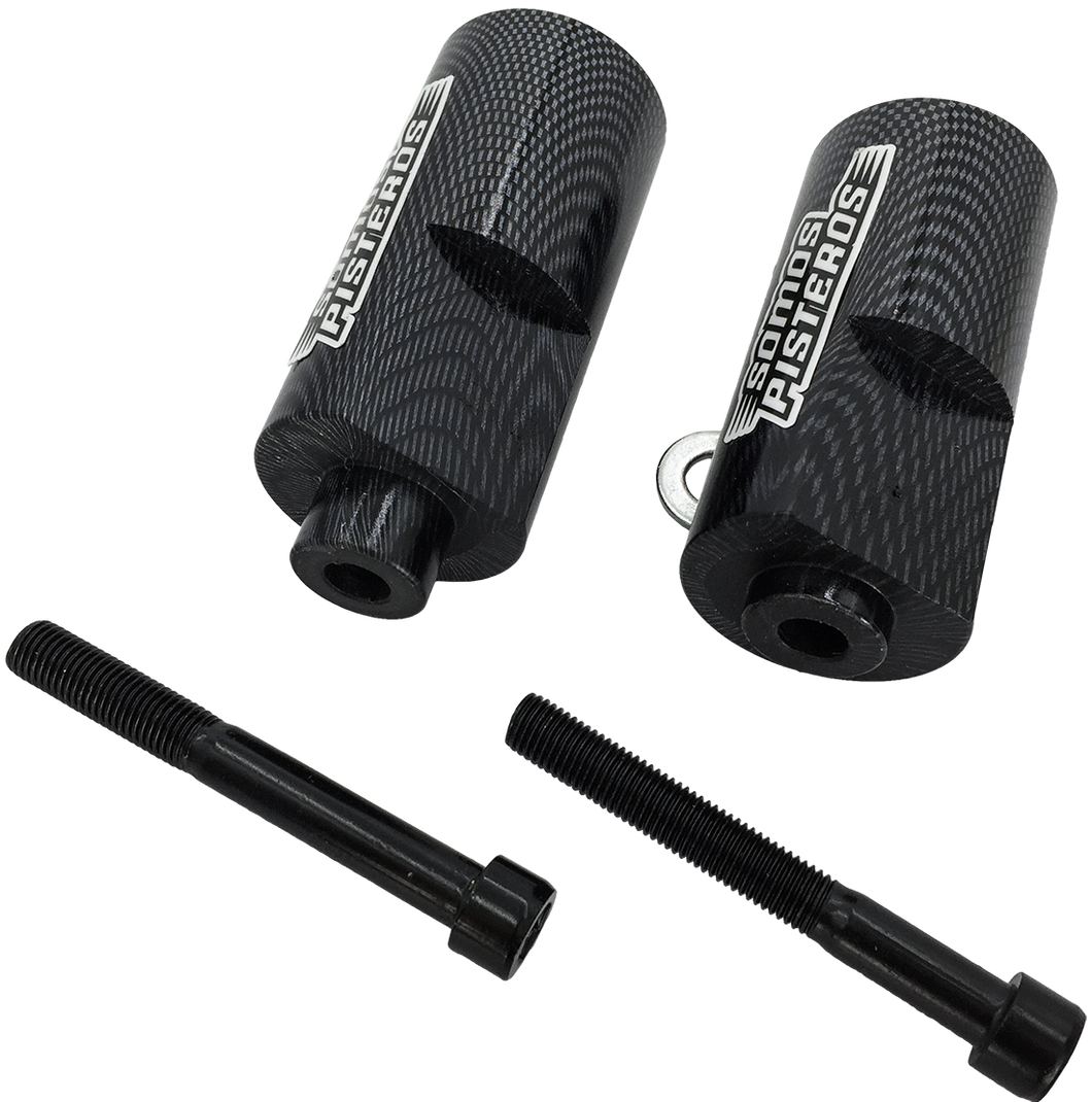 Sliders de Carenado Tipo Carbono Yamaha R1 2004 2006