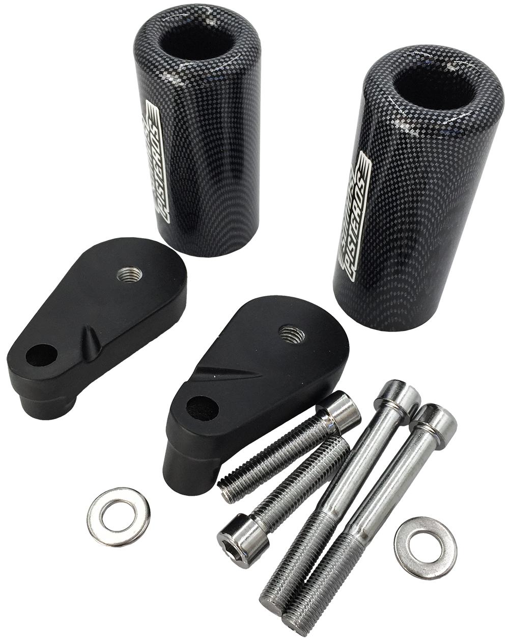 Sliders de Carenado Tipo Carbono Yamaha R1 2007 2008