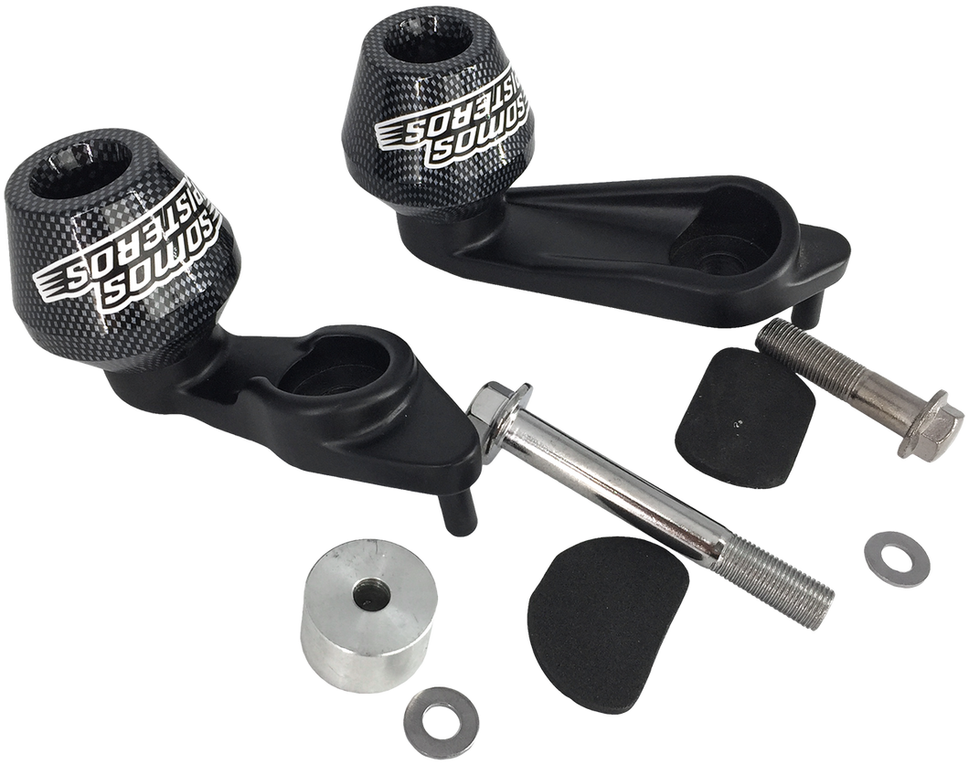 Sliders de Carenado Tipo Carbono Yamaha R1 2009 2014