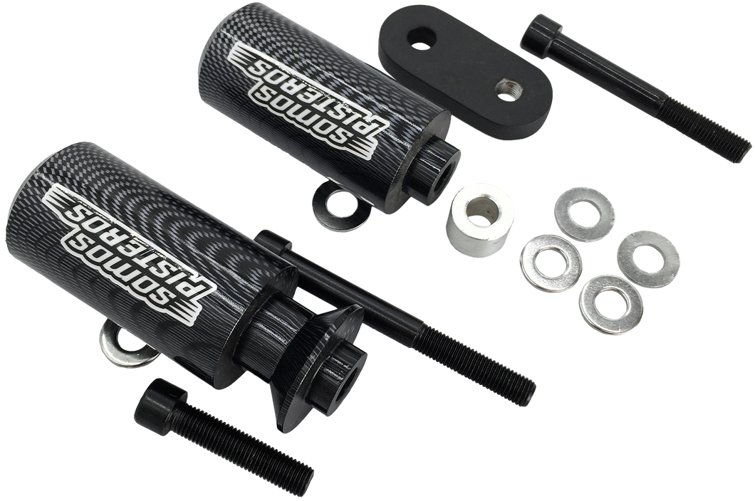 Sliders de Carenado Tipo Carbono Yamaha R6R 2006 2007