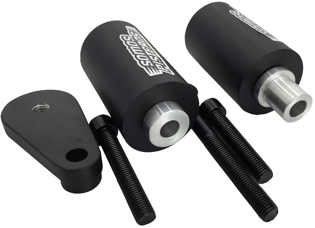 Sliders de Carenado Negros Yamaha R6S 2003 2009