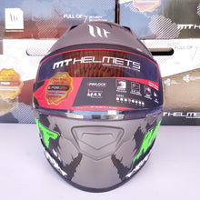 Cargar imagen en el visor de la galería, CASCO MT STINGER NERON B3 AMARILLO FLUO MATE PULSAR R6R FZ