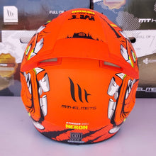 Cargar imagen en el visor de la galería, CASCO MT STINGER NERON C4 NARANJA FLUO MATE PULSAR R6R FZ R1