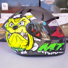 Cargar imagen en el visor de la galería, CASCO MT STINGER NERON B3 AMARILLO FLUO MATE PULSAR R6R FZ