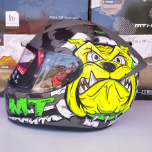 Cargar imagen en el visor de la galería, CASCO MT STINGER NERON B3 AMARILLO FLUO MATE PULSAR R6R FZ