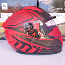 Cargar imagen en el visor de la galería, CASCO MT STINGER ACERO B1 ROJO MATE PULSAR R6R FZ R1 R15 CBR