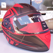 Cargar imagen en el visor de la galería, CASCO MT STINGER ACERO B1 ROJO MATE PULSAR R6R FZ R1 R15 CBR