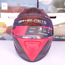 Cargar imagen en el visor de la galería, CASCO MT STINGER ACERO B1 ROJO MATE PULSAR R6R FZ R1 R15 CBR