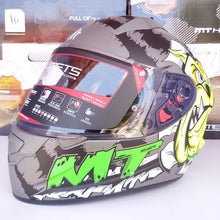 Cargar imagen en el visor de la galería, CASCO MT STINGER NERON B3 AMARILLO FLUO MATE PULSAR R6R FZ