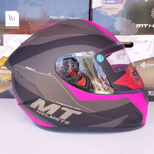 Cargar imagen en el visor de la galería, CASCO MT STINGER PARADOX C8  ROSA FLUO MATE PULSAR R6R FZ R1