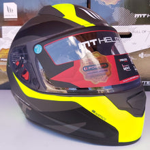Cargar imagen en el visor de la galería, CASCO MT STINGER PARADOX C3 AMARILLO FLUO MATE PULSAR R6R FZ